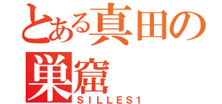 とある真田の巣窟（ＳＩＬＬＥＳ１）