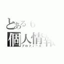 とある６−１の個人情報（プロフィール）