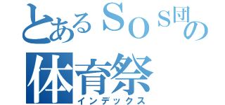 とあるＳΟＳ団の体育祭（インデックス）