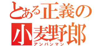 とある正義の小麦野郎（アンパンマン）