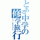 とある中学の修学旅行（フィールドドリップ）