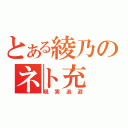 とある綾乃のネト充（現実逃避）