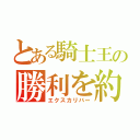 とある騎士王の勝利を約束された剣（エクスカリバー）