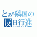 とある隣国の反日行進（バイオレンス）