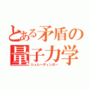 とある矛盾の量子力学（シュレーディンガー）