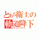 とある衛士の軌道降下（オービットダイヴ）