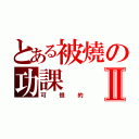 とある被燒の功課Ⅱ（可恨的）