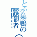 とある巣鴨の傍観者（仮）（隠蔽工作）