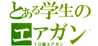 とある学生のエアガン（１０禁エアガン）