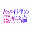 とある有澤の物理学論（ｍｇｓｉｎθ）