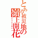 とある被災地の嶺上開花 （こうこうせい）