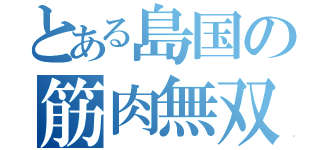 とある島国の筋肉無双（）