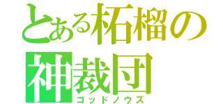 とある柘榴の神裁団（ゴッドノウズ）