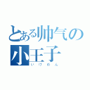 とある帅气の小王子（いけめん）