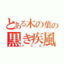 とある木の葉の黒き疾風（アスカ）