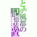 とある風都の記憶装置（ガイアメモリ）