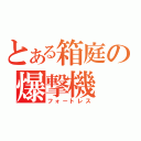 とある箱庭の爆撃機（フォートレス）