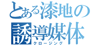 とある漆地の誘導媒体（クロージング）