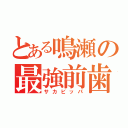 とある鳴瀬の最強前歯（サカビッパ）