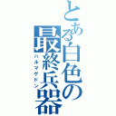 とある白色の最終兵器（ハルマゲドン）