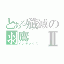 とある殲滅の羽鷹Ⅱ（インデックス）