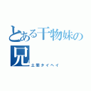 とある干物妹の兄（土間タイヘイ）