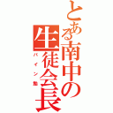 とある南中の生徒会長（パイン飴）