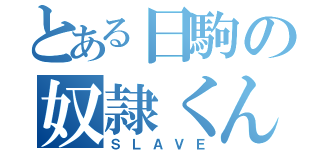 とある日駒の奴隷くん（ＳＬＡＶＥ）