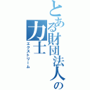 とある財団法人の力士（エクストリーム）