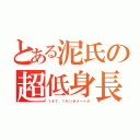 とある泥氏の超低身長（１４７，１センチメートル）