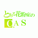 とある花粉症のＣＡＳ（辛）