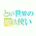 とある世界の魔法使い（シグマ）