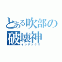 とある吹部の破壊神（インデックス）