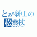 とある紳士の松葉杖（タテヌユウシャ）