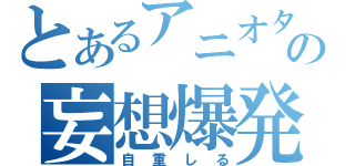 とあるアニオタの妄想爆発（自重しる）