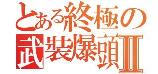 とある終極の武裝爆頭Ⅱ（）