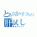 とあるかすみの肝試し（勇気のチカラ）