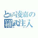 とある凌嘉の羅武注入（キス）