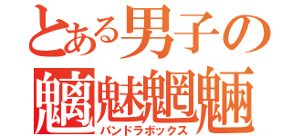 とある男子の魑魅魍魎（パンドラボックス）