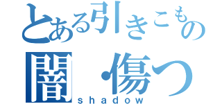 とある引きこもりのの闇・傷ついた心（ｓｈａｄｏｗ）