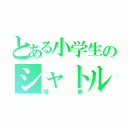 とある小学生のシャトルラン（特無）