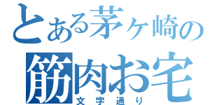 とある茅ヶ崎の筋肉お宅（文字通り）