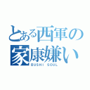 とある西軍の家康嫌い（ＢＵＳＨＩ　ＳＯＵＬ）