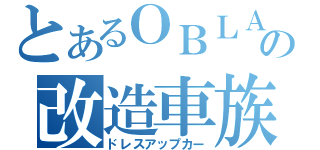 とあるＯＢＬＡＡＴの改造車族（ドレスアップカー）