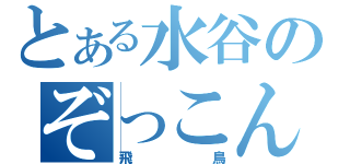 とある水谷のぞっこん（飛鳥）