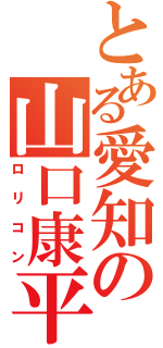 とある愛知の山口康平（ロリコン）