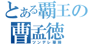 とある覇王の曹孟徳（ツンデレ華琳）