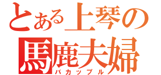 とある上琴の馬鹿夫婦Ⅱ（バカップル）