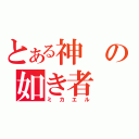 とある神の如き者（ミカエル）