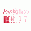 とある魔術の自称１７歳（神裂さん）